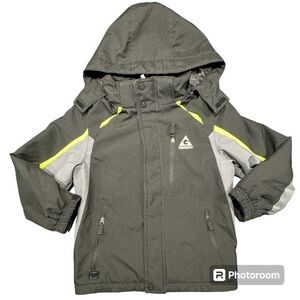 Gerry Kids Jacket Zip-Off Hood Youth Sz. S (7-8)